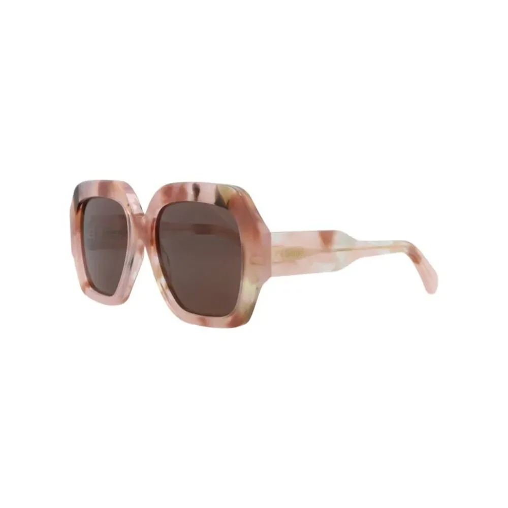 Chloé Square-Frame Recycled Acetate Sunglasses Pink Womens